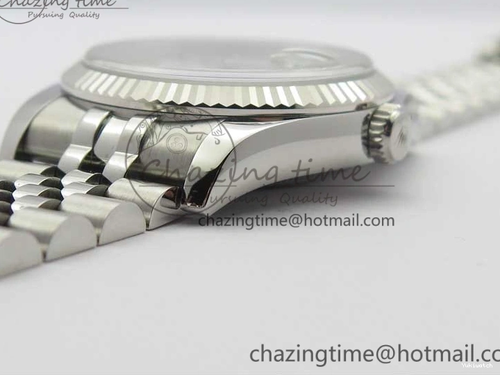 on Steel Edition 116234 Dial 36 SS 1:1 DateJust 904L White V3 SH3135 Jubilee ARF Best Bracelet 0501